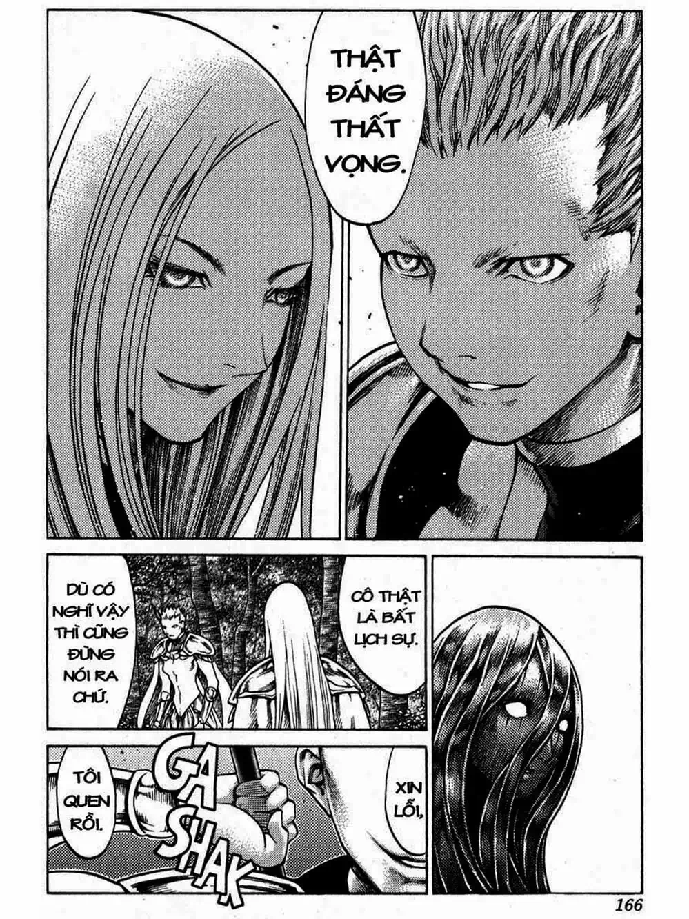 Truyện Tranh Claymore Mắt Bạc trang 4