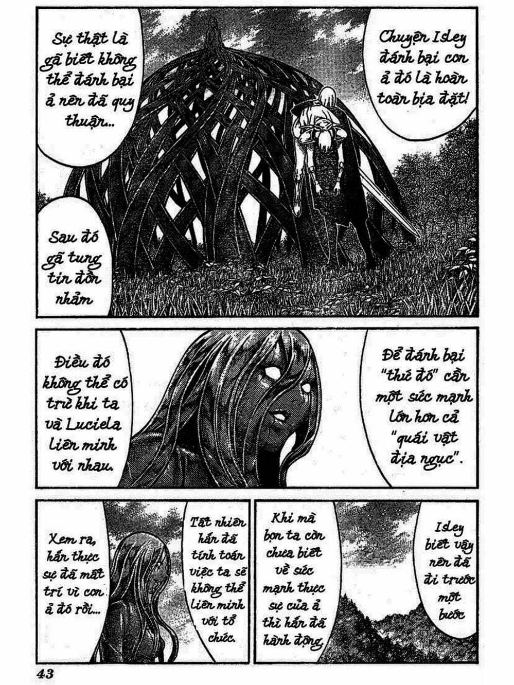 Truyện Tranh Claymore Mắt Bạc trang 4