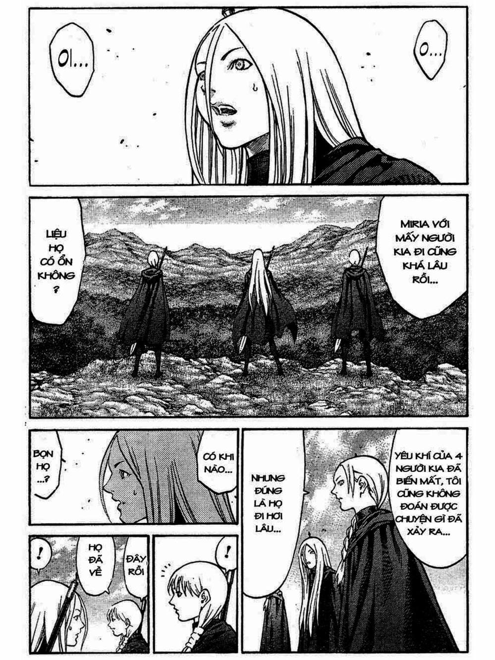 Truyện Tranh Claymore Mắt Bạc trang 4