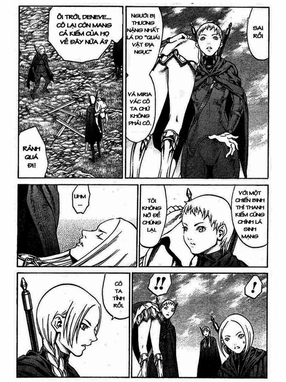 Truyện Tranh Claymore Mắt Bạc trang 4