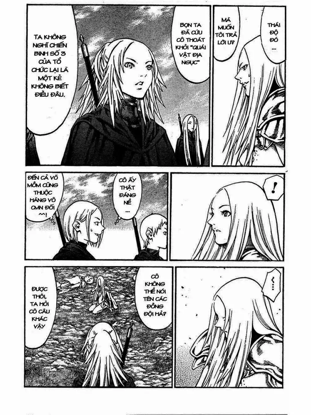 Truyện Tranh Claymore Mắt Bạc trang 4