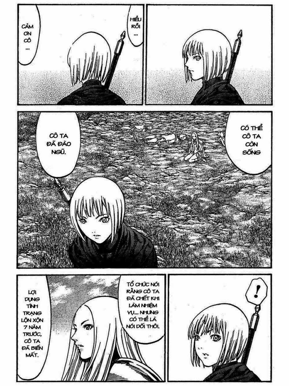 Truyện Tranh Claymore Mắt Bạc trang 4