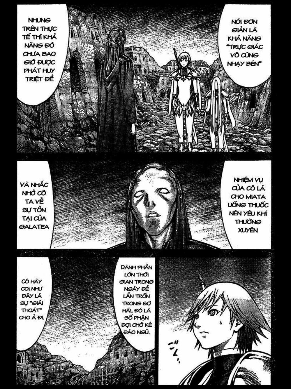 Truyện Tranh Claymore Mắt Bạc trang 4