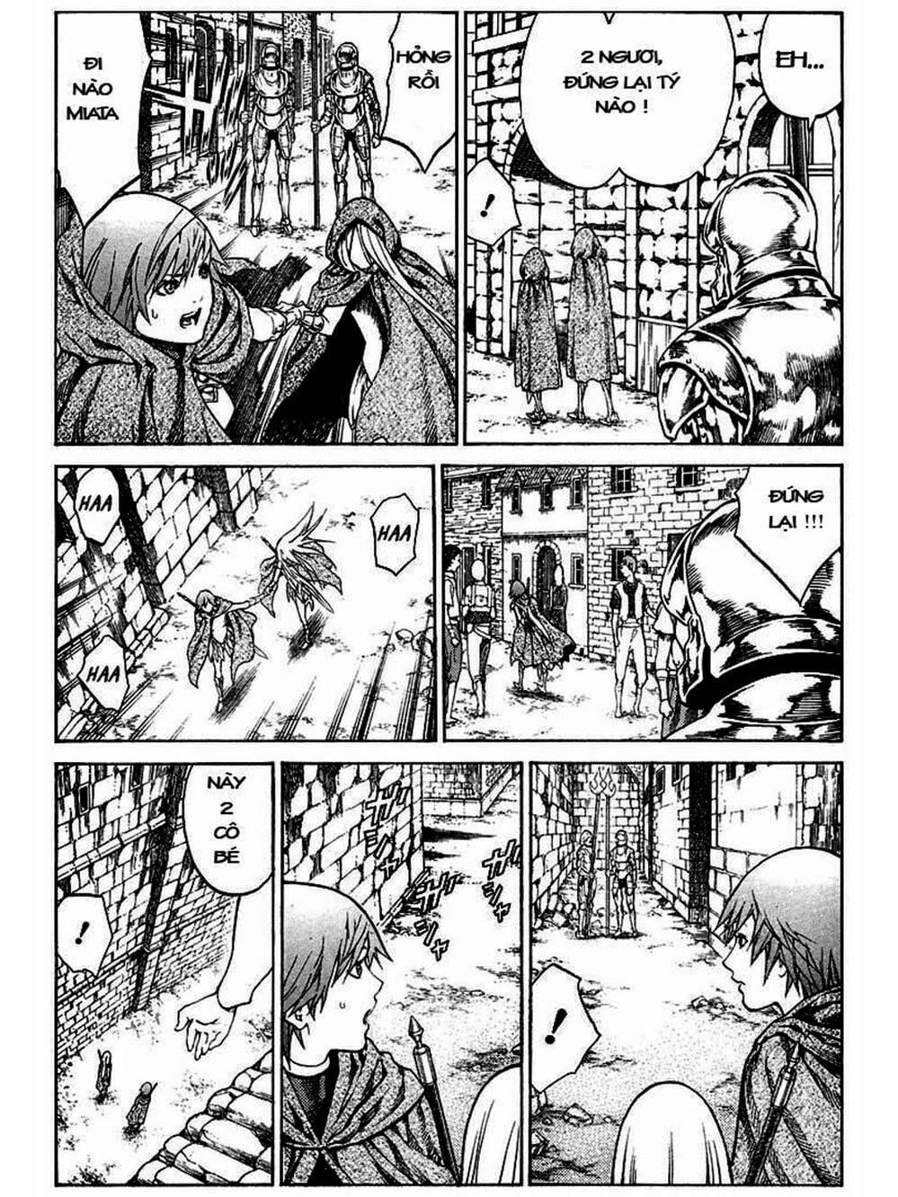 Truyện Tranh Claymore Mắt Bạc trang 4