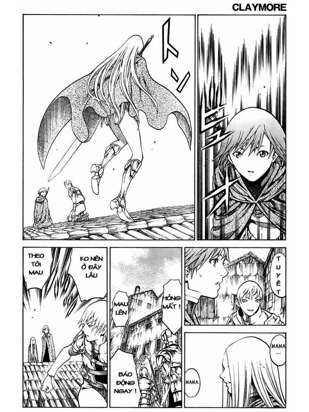 Truyện Tranh Claymore Mắt Bạc trang 4