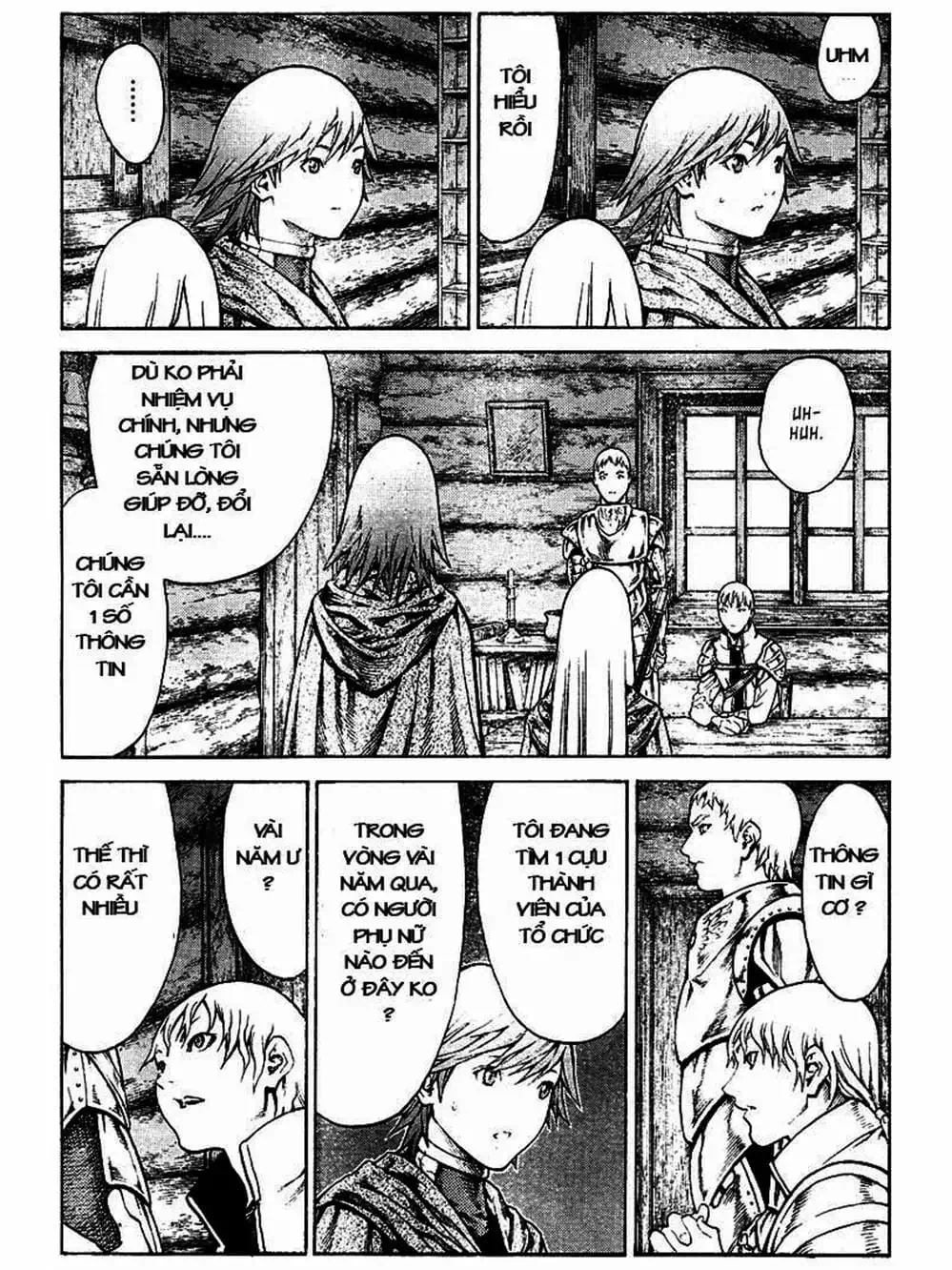 Truyện Tranh Claymore Mắt Bạc trang 4