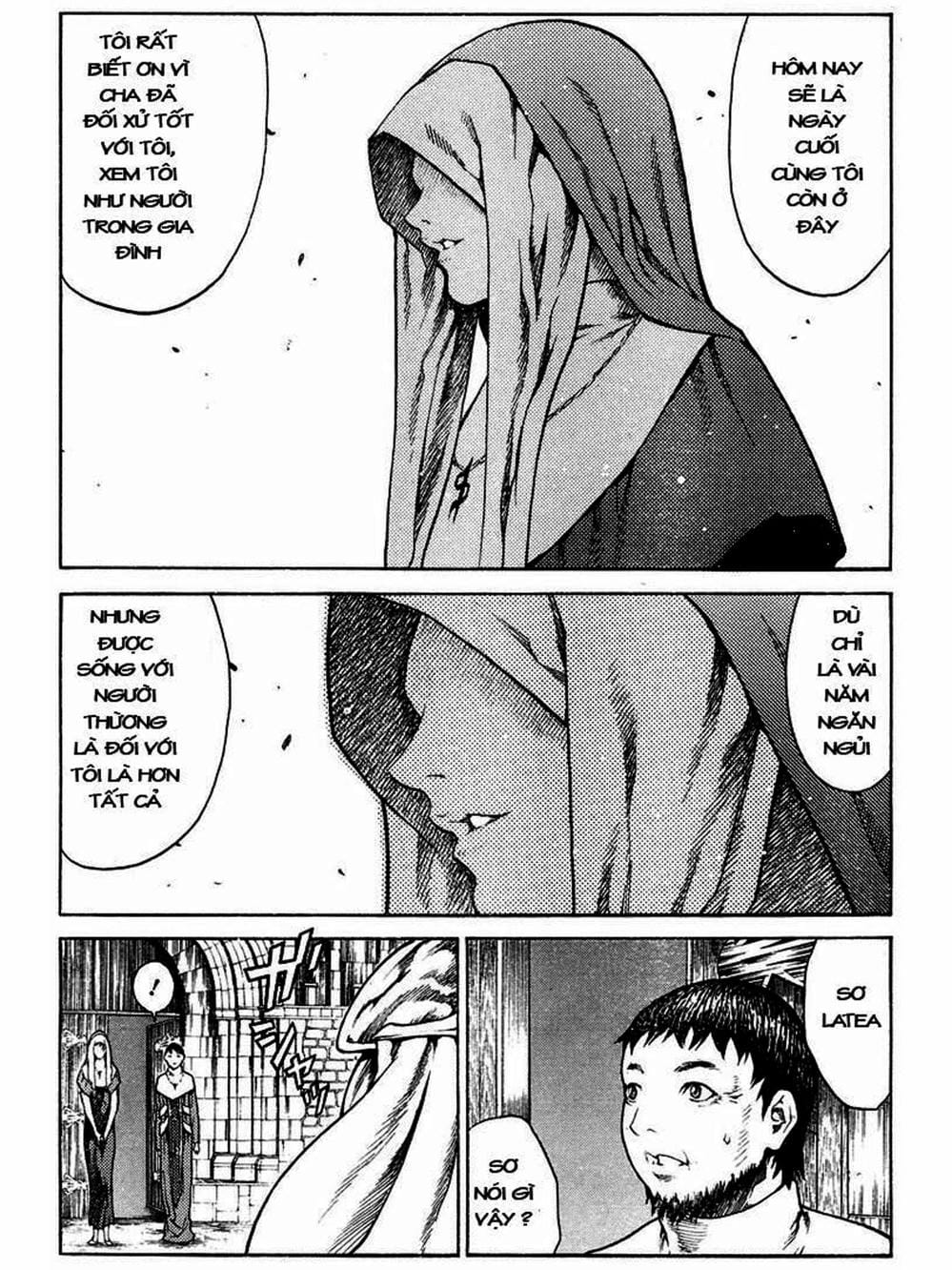 Truyện Tranh Claymore Mắt Bạc trang 4