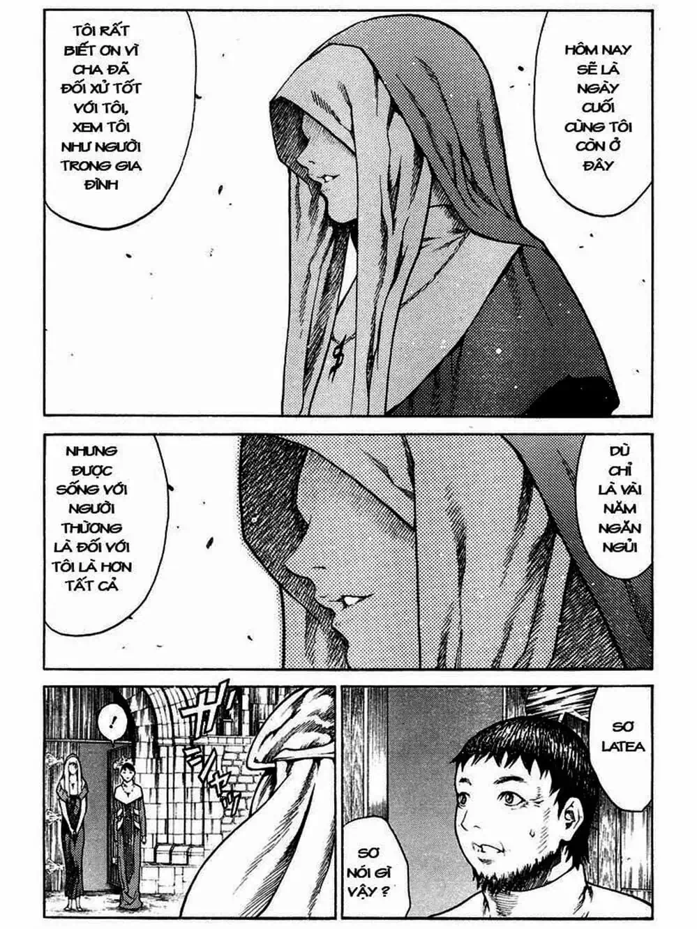 Truyện Tranh Claymore Mắt Bạc trang 4