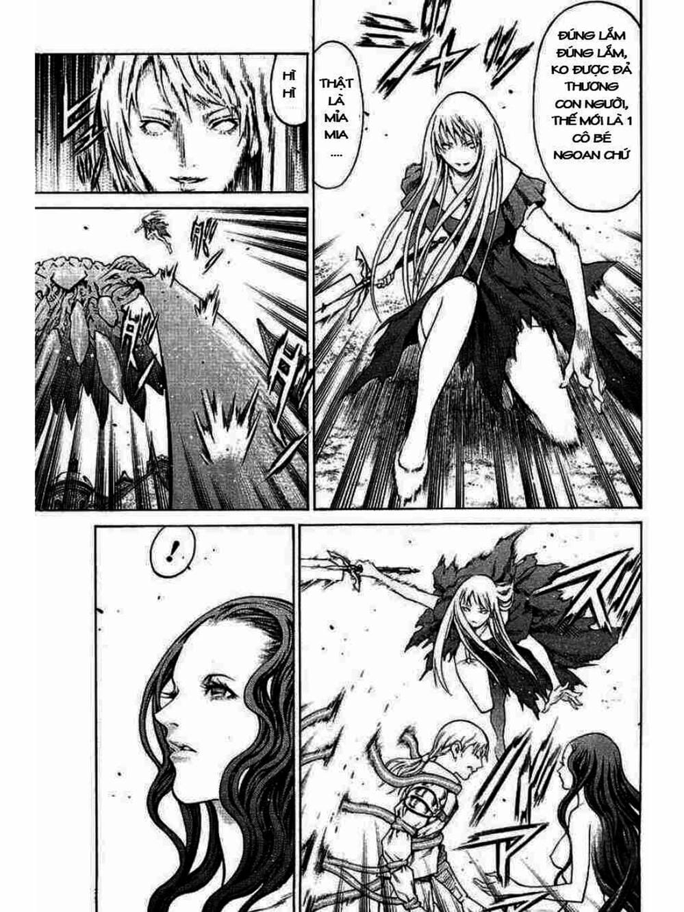 Truyện Tranh Claymore Mắt Bạc trang 4