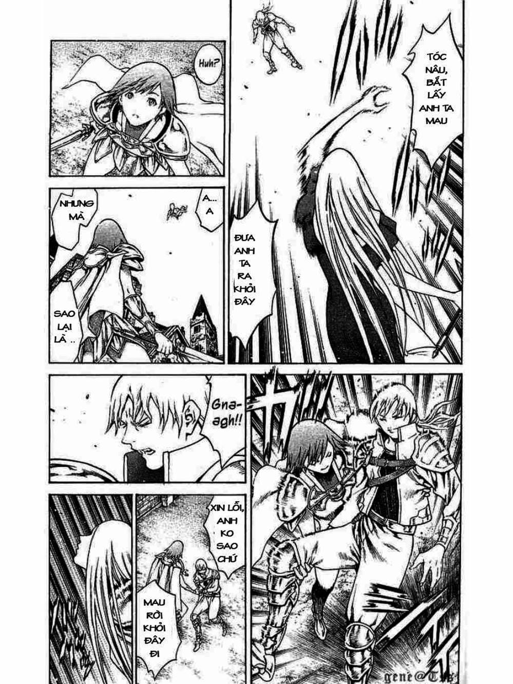 Truyện Tranh Claymore Mắt Bạc trang 4