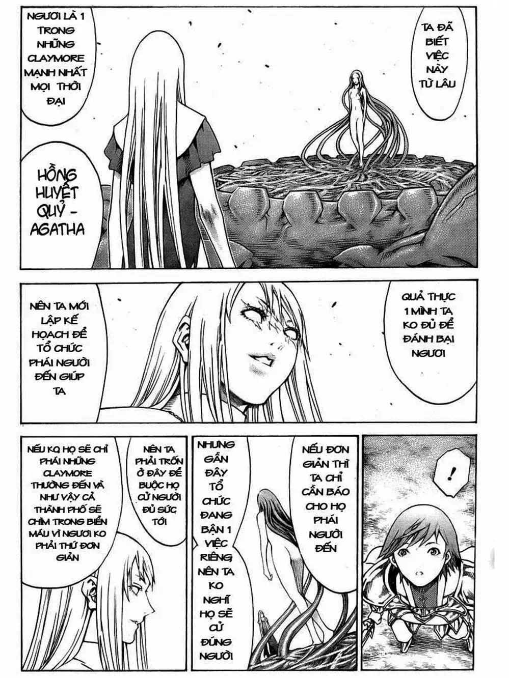 Truyện Tranh Claymore Mắt Bạc trang 4