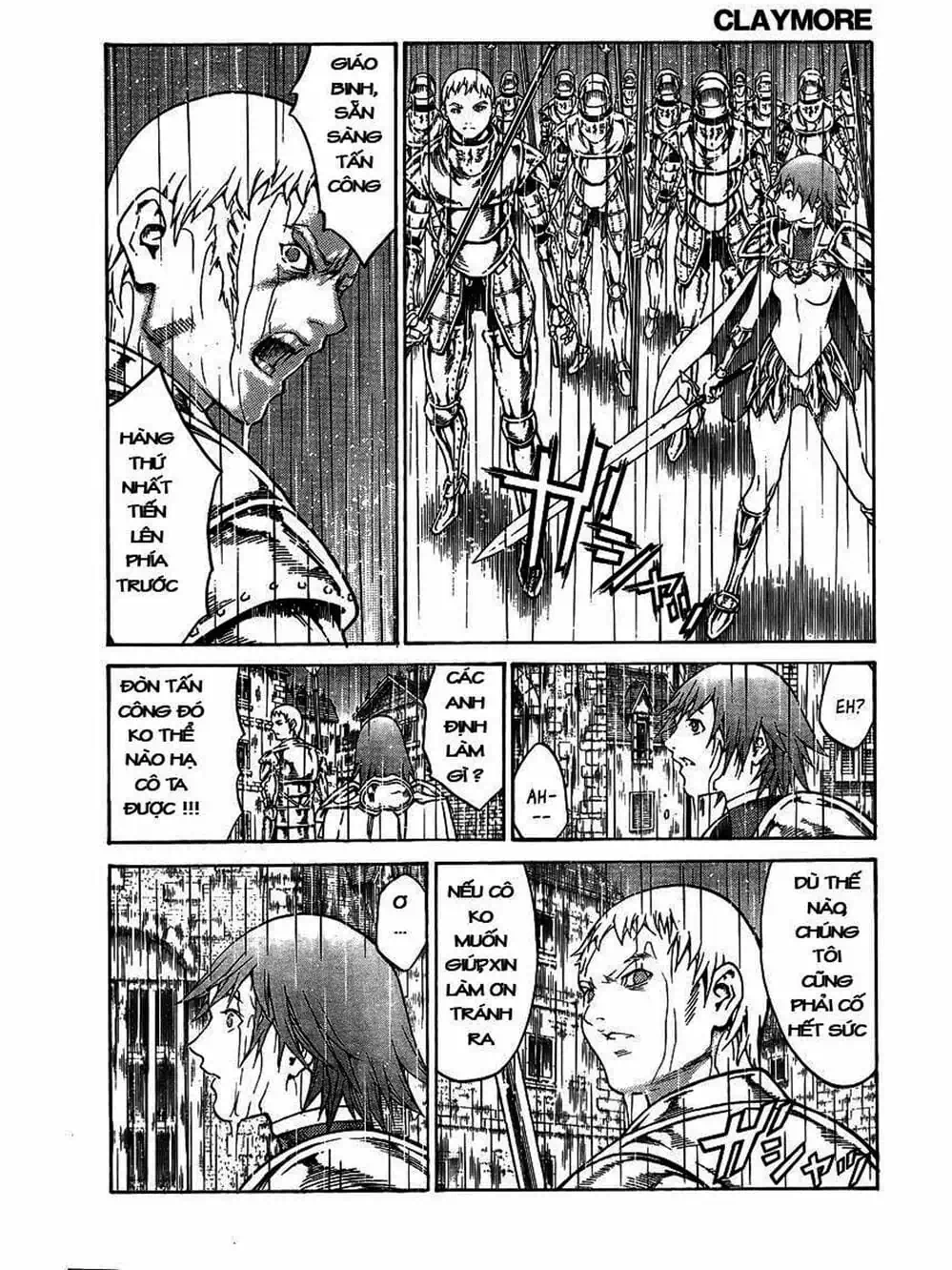 Truyện Tranh Claymore Mắt Bạc trang 4