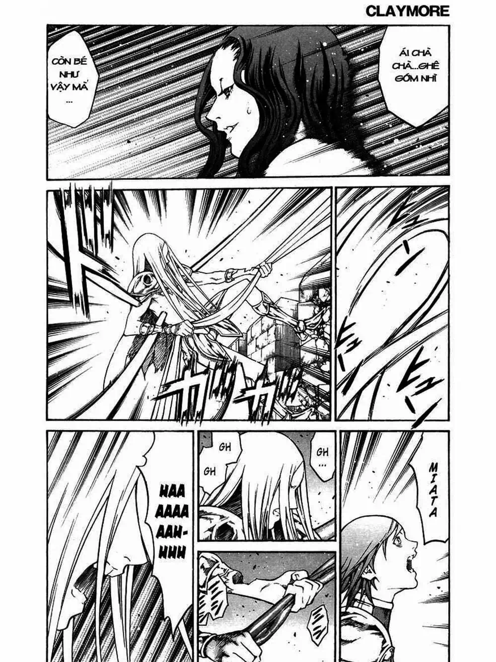 Truyện Tranh Claymore Mắt Bạc trang 4