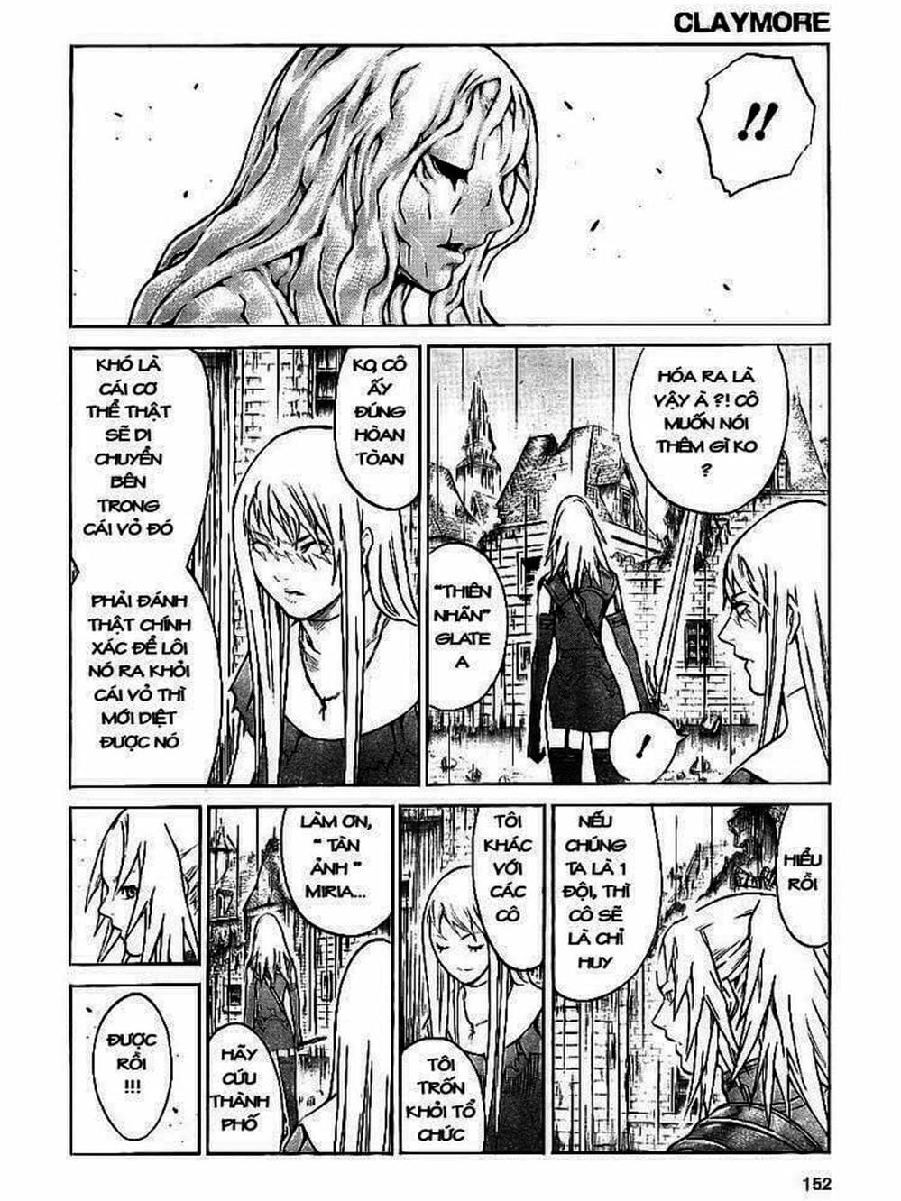 Truyện Tranh Claymore Mắt Bạc trang 4