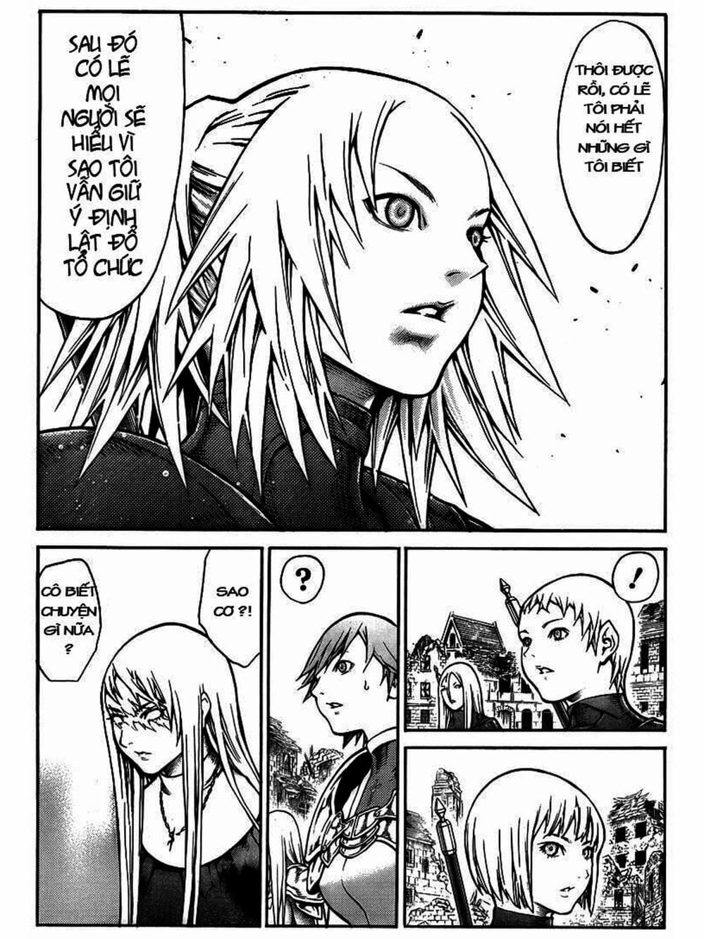 Truyện Tranh Claymore Mắt Bạc trang 4