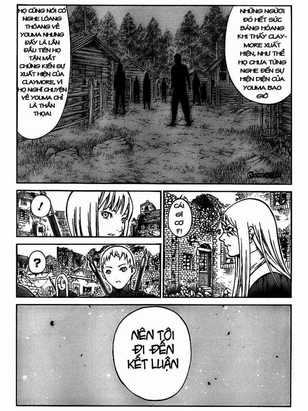 Truyện Tranh Claymore Mắt Bạc trang 4