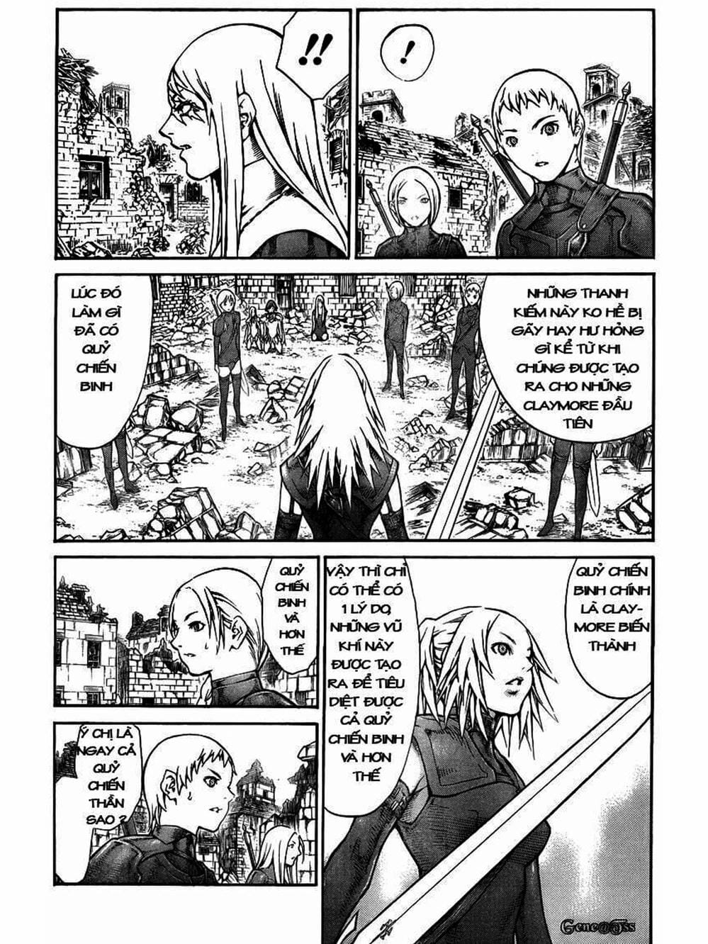 Truyện Tranh Claymore Mắt Bạc trang 4