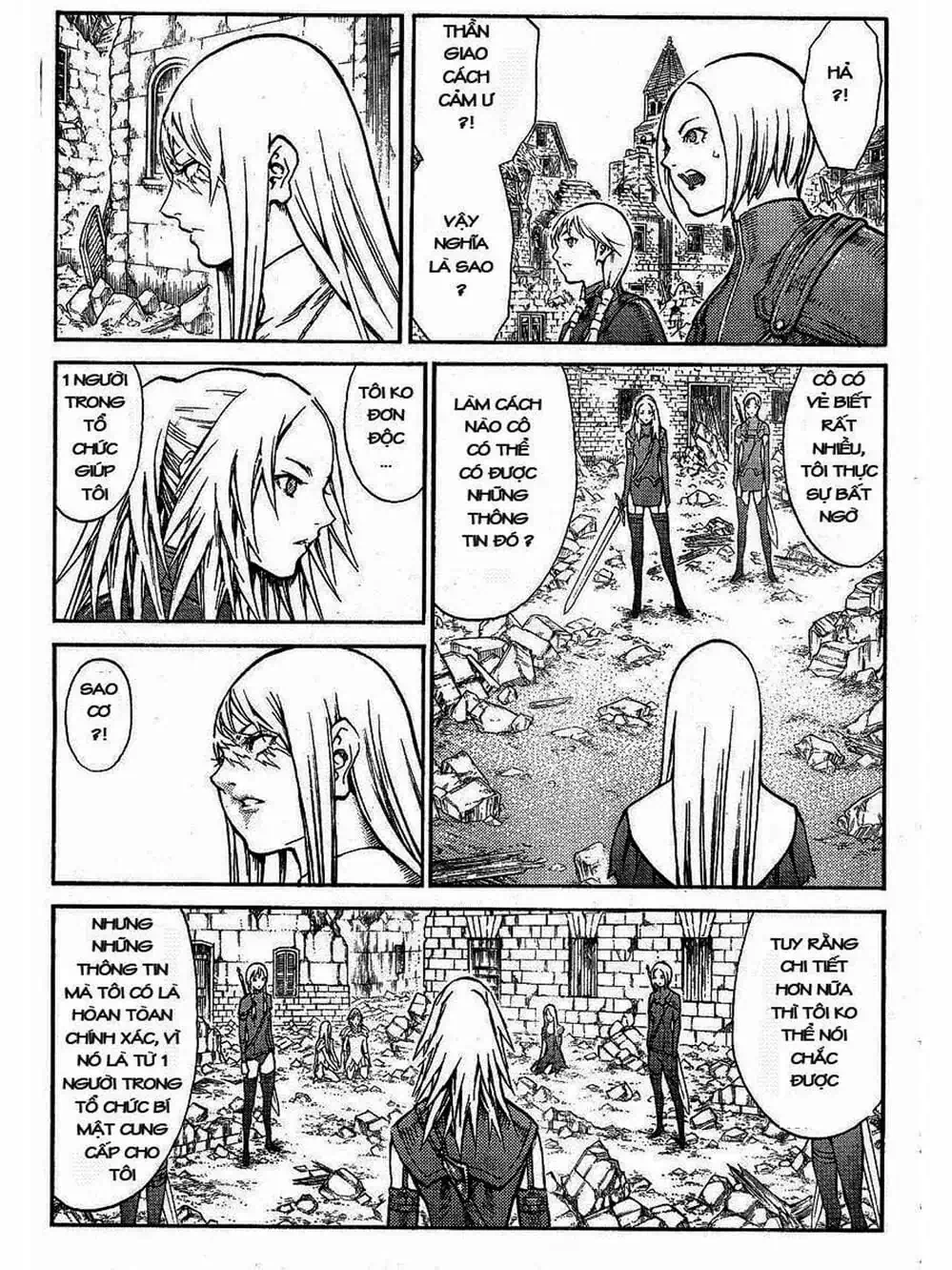 Truyện Tranh Claymore Mắt Bạc trang 4