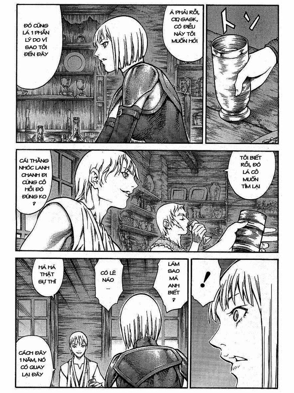 Truyện Tranh Claymore Mắt Bạc trang 4