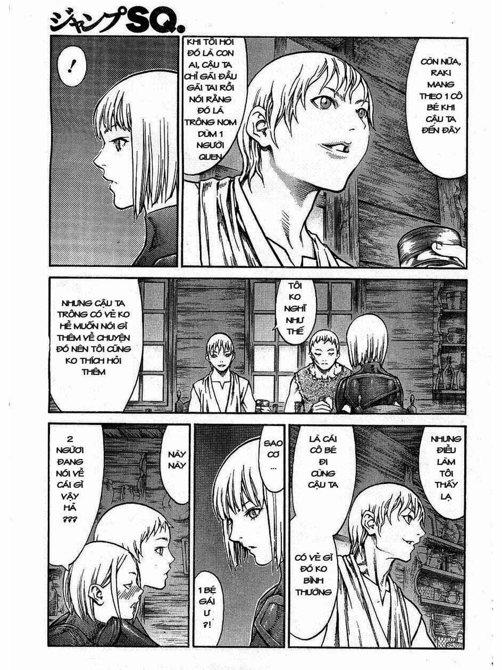 Truyện Tranh Claymore Mắt Bạc trang 4