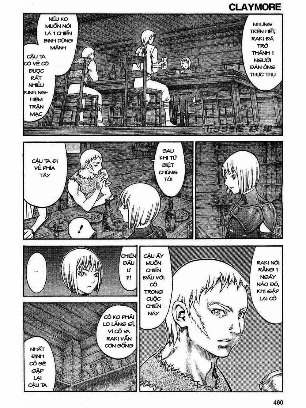 Truyện Tranh Claymore Mắt Bạc trang 4