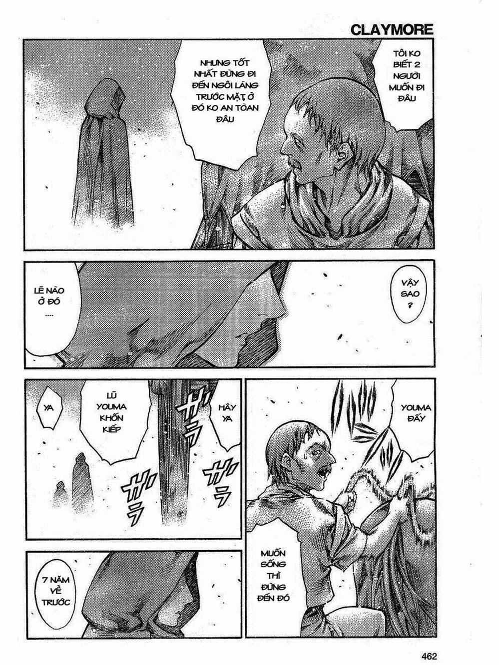 Truyện Tranh Claymore Mắt Bạc trang 4