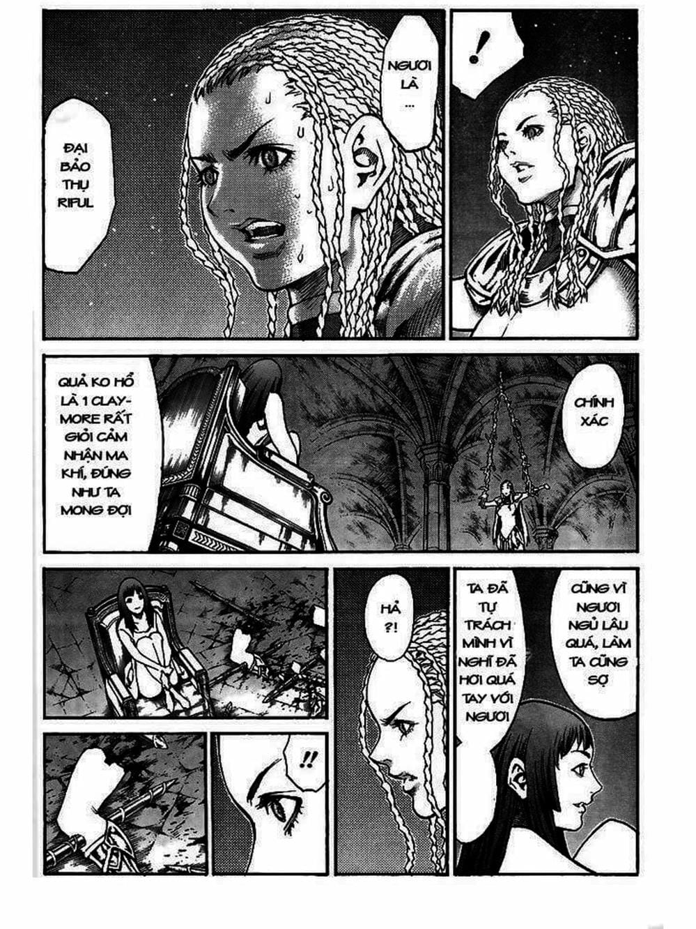 Truyện Tranh Claymore Mắt Bạc trang 4