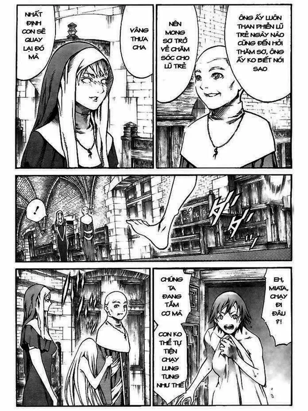 Truyện Tranh Claymore Mắt Bạc trang 4