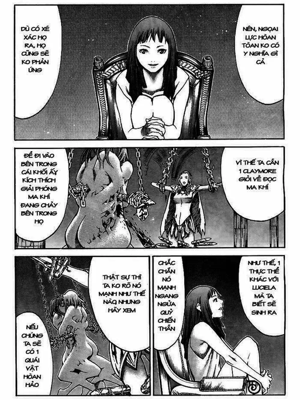 Truyện Tranh Claymore Mắt Bạc trang 4