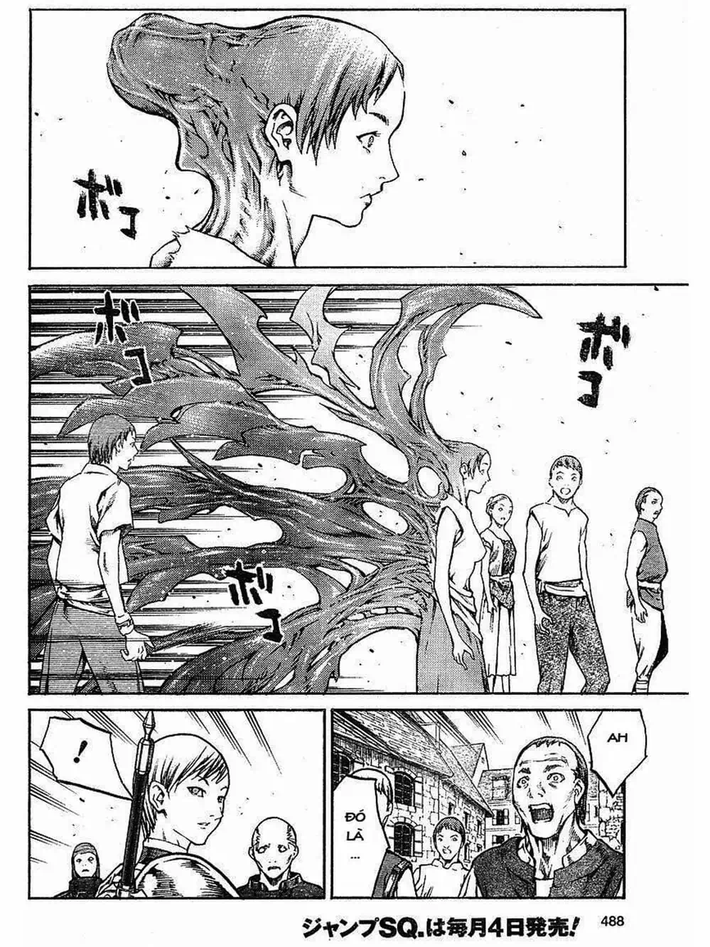 Truyện Tranh Claymore Mắt Bạc trang 4