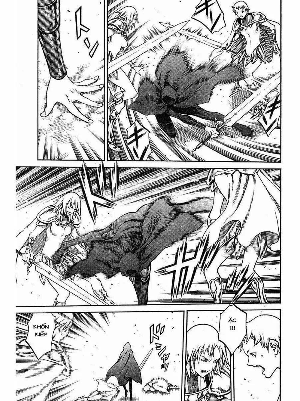 Truyện Tranh Claymore Mắt Bạc trang 4