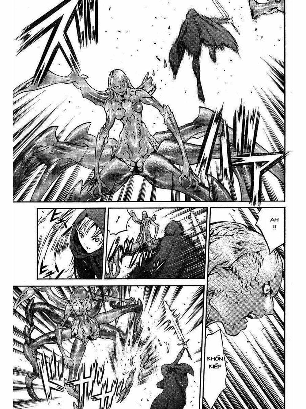 Truyện Tranh Claymore Mắt Bạc trang 4