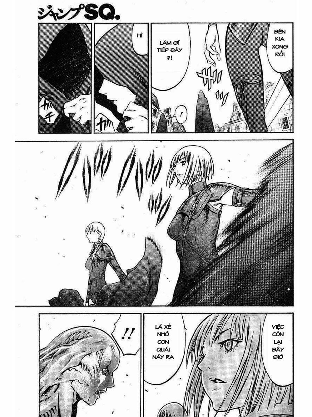 Truyện Tranh Claymore Mắt Bạc trang 4