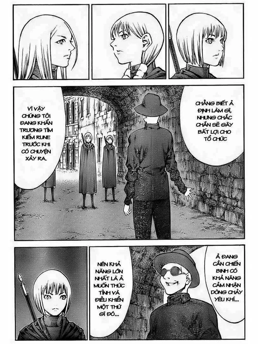 Truyện Tranh Claymore Mắt Bạc trang 4