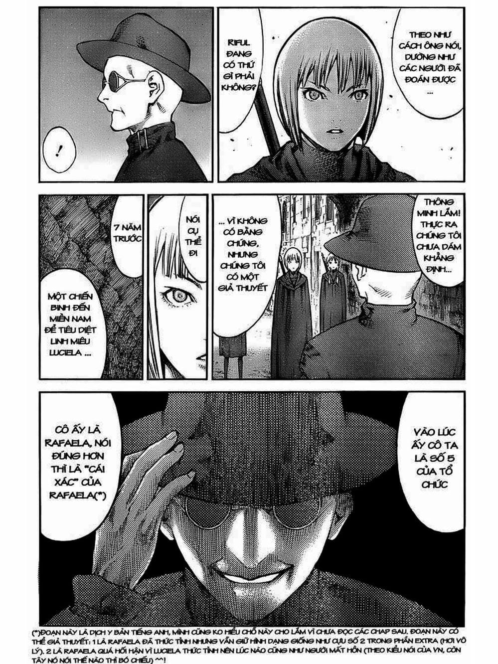 Truyện Tranh Claymore Mắt Bạc trang 4