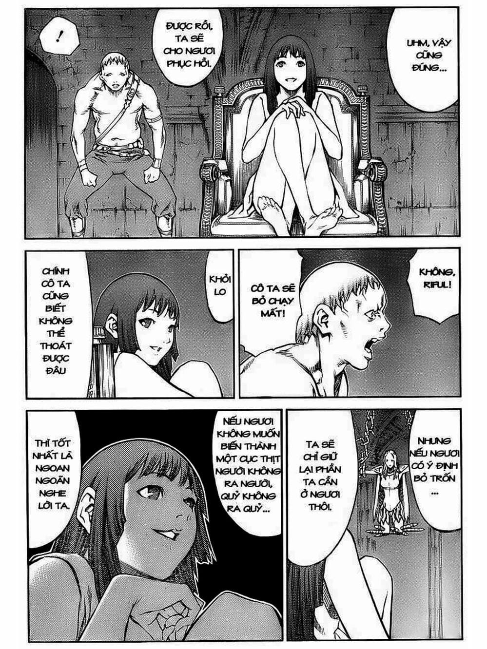 Truyện Tranh Claymore Mắt Bạc trang 4