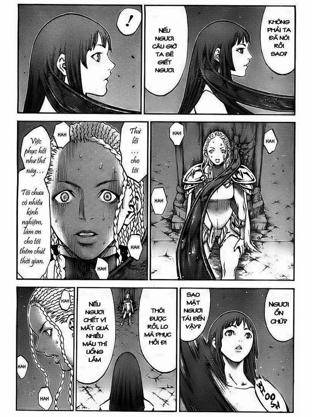 Truyện Tranh Claymore Mắt Bạc trang 4