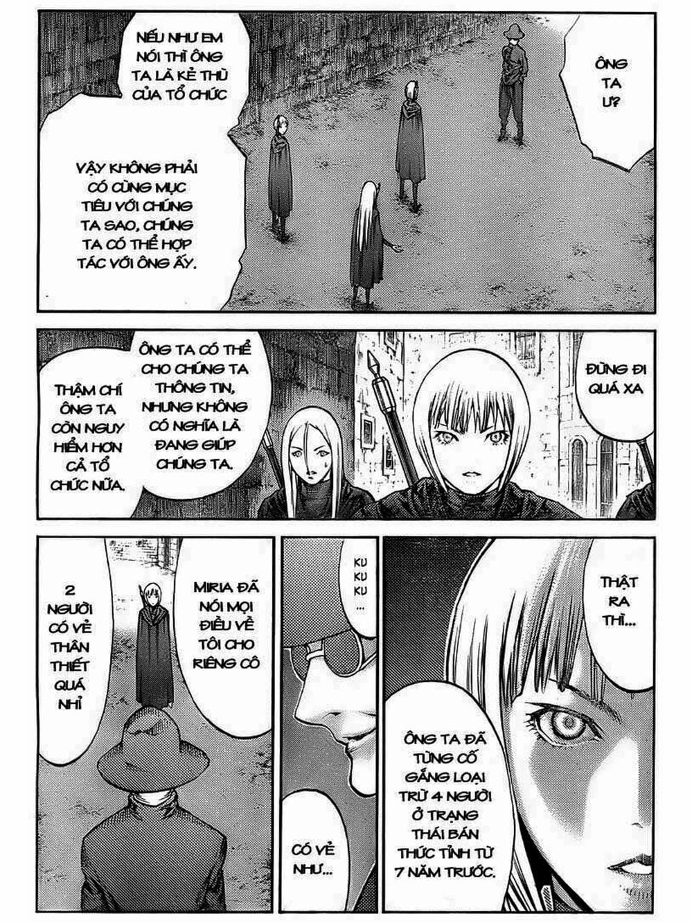 Truyện Tranh Claymore Mắt Bạc trang 4