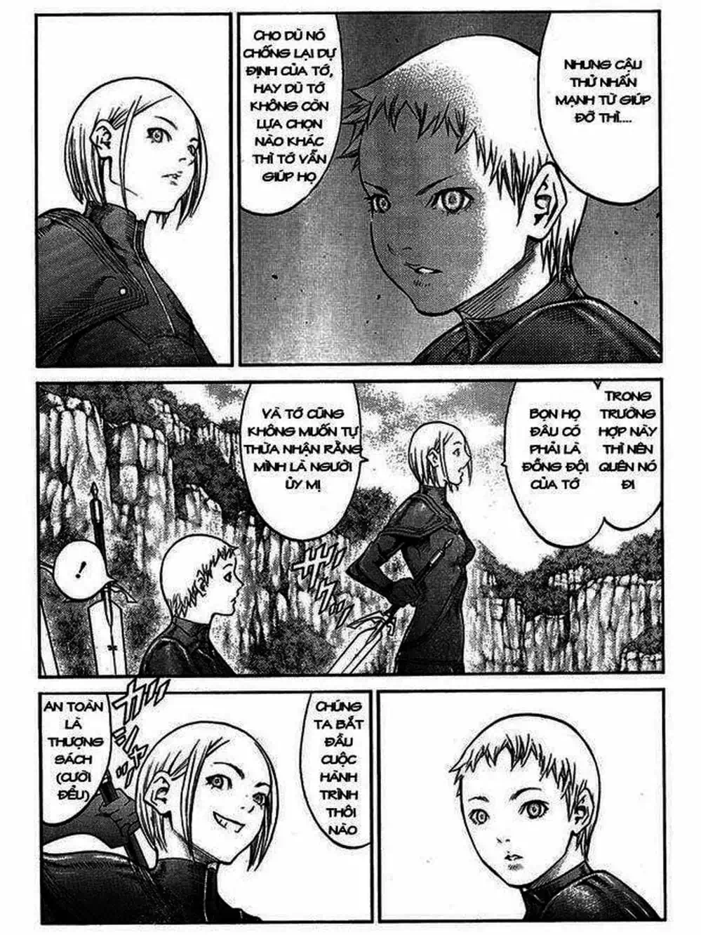 Truyện Tranh Claymore Mắt Bạc trang 4