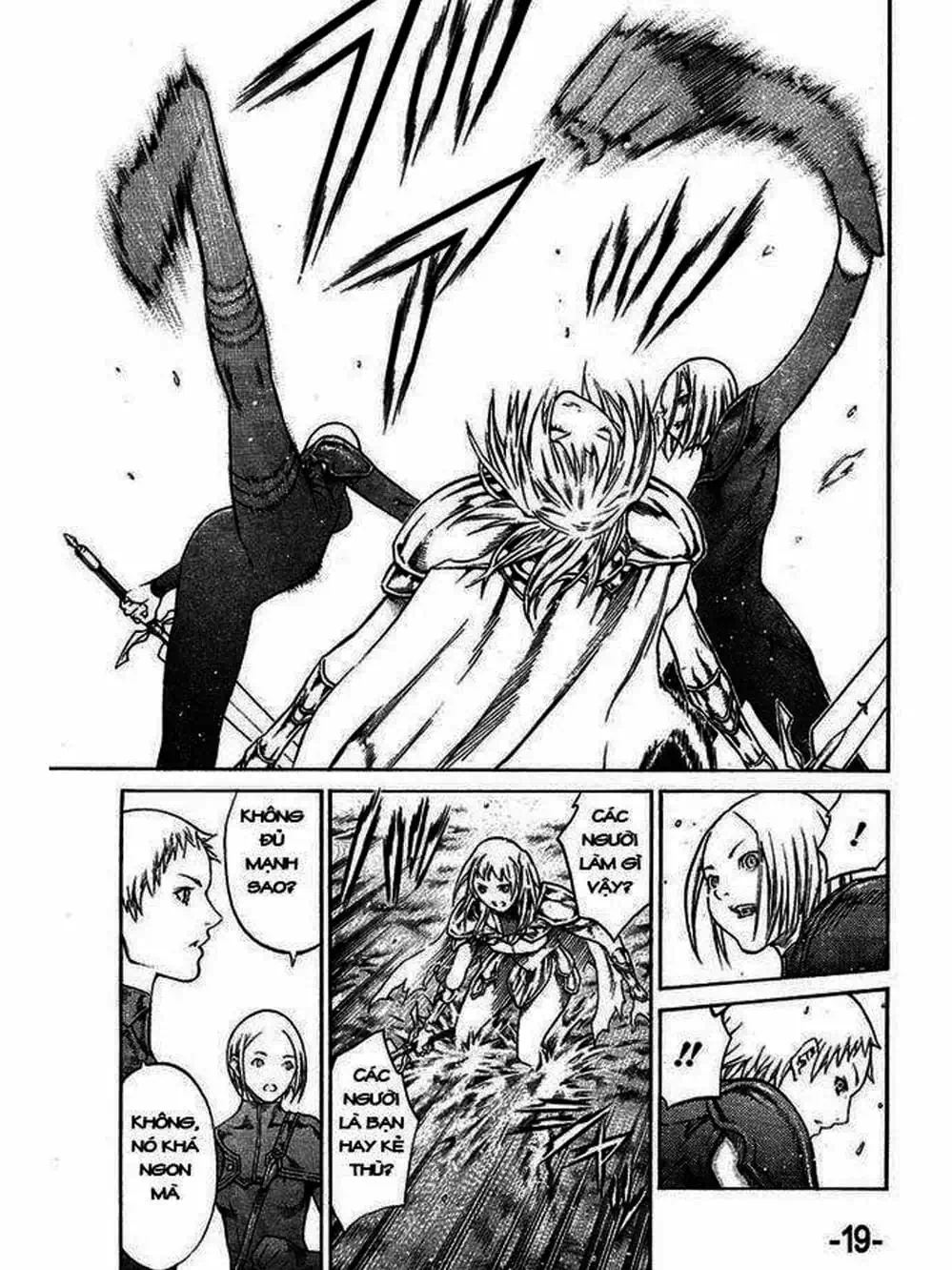 Truyện Tranh Claymore Mắt Bạc trang 4