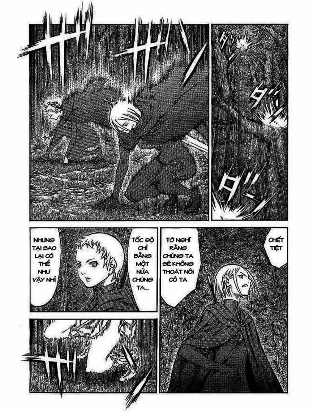 Truyện Tranh Claymore Mắt Bạc trang 4