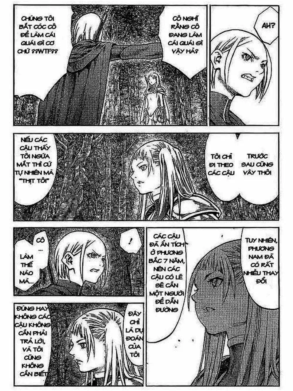 Truyện Tranh Claymore Mắt Bạc trang 4