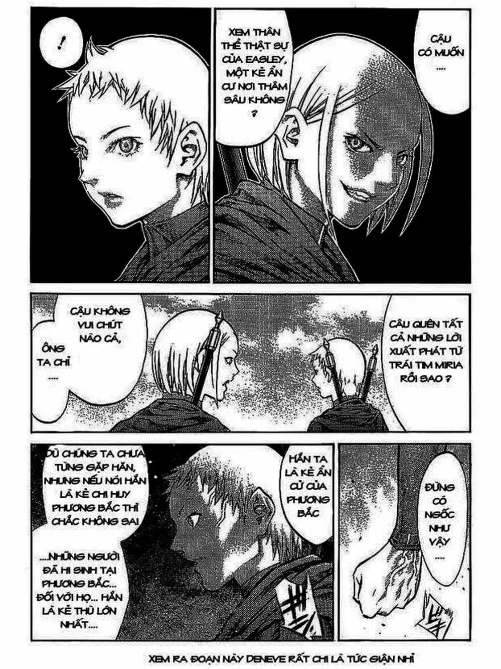 Truyện Tranh Claymore Mắt Bạc trang 4