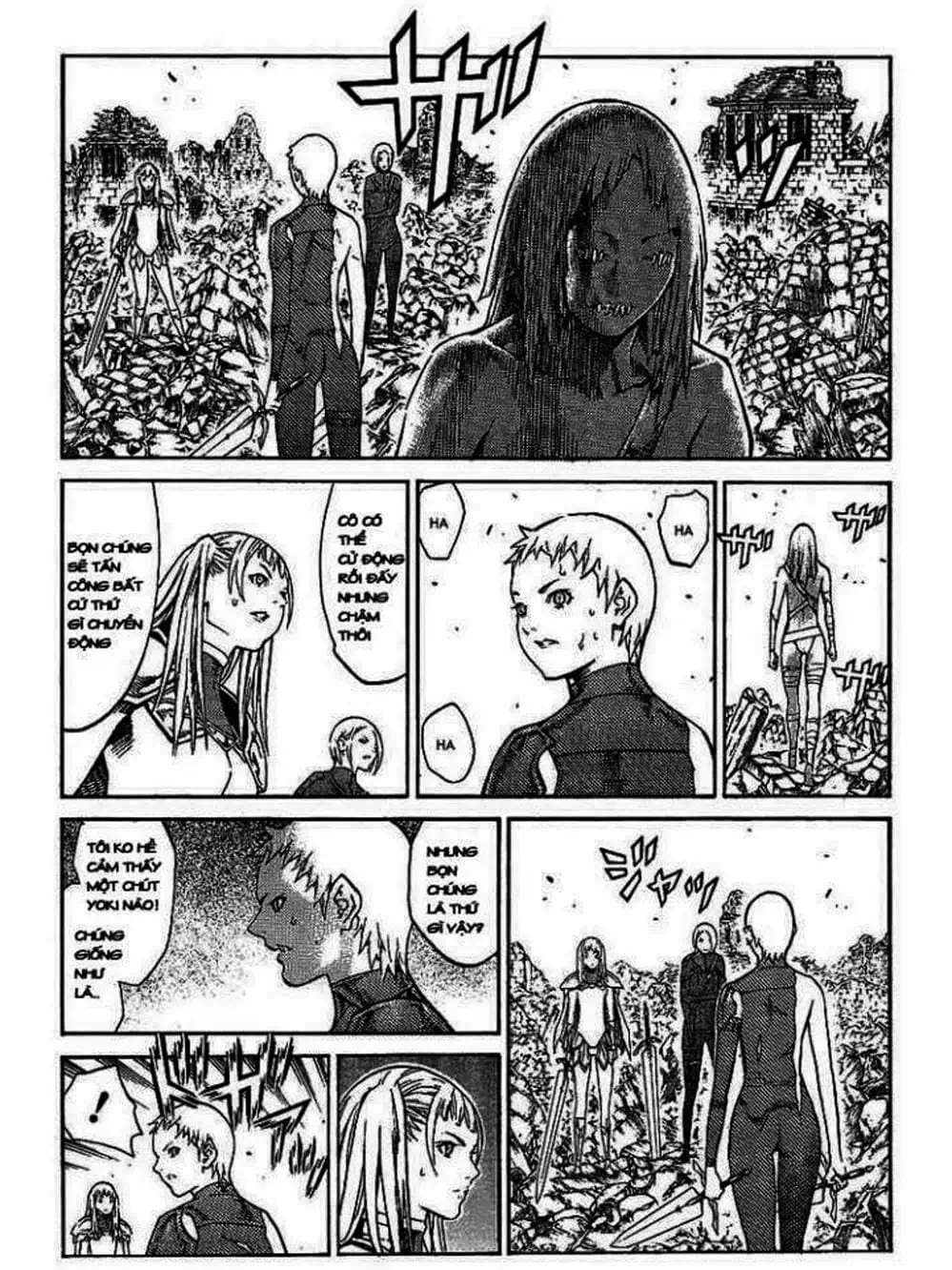 Truyện Tranh Claymore Mắt Bạc trang 4