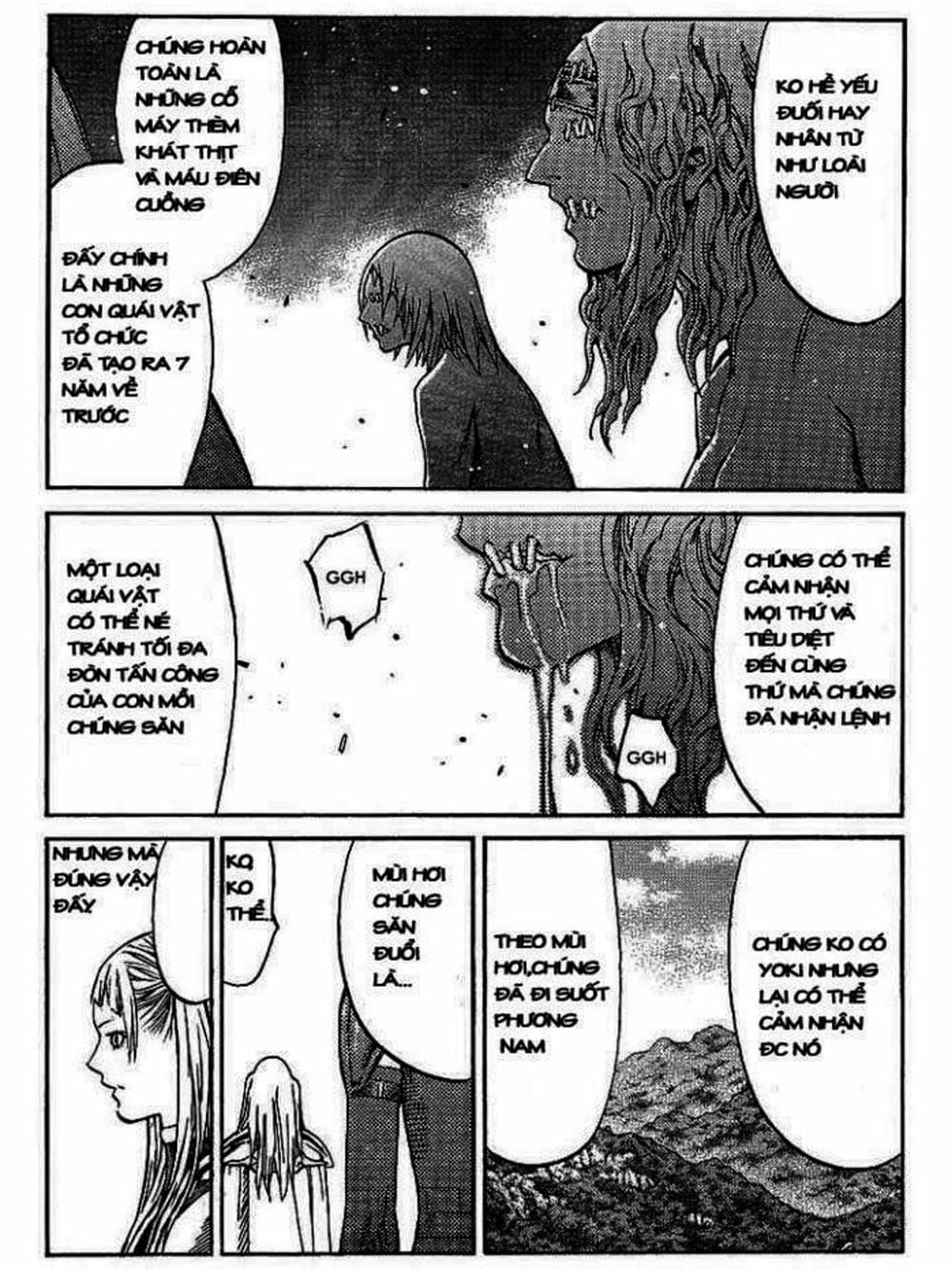 Truyện Tranh Claymore Mắt Bạc trang 4
