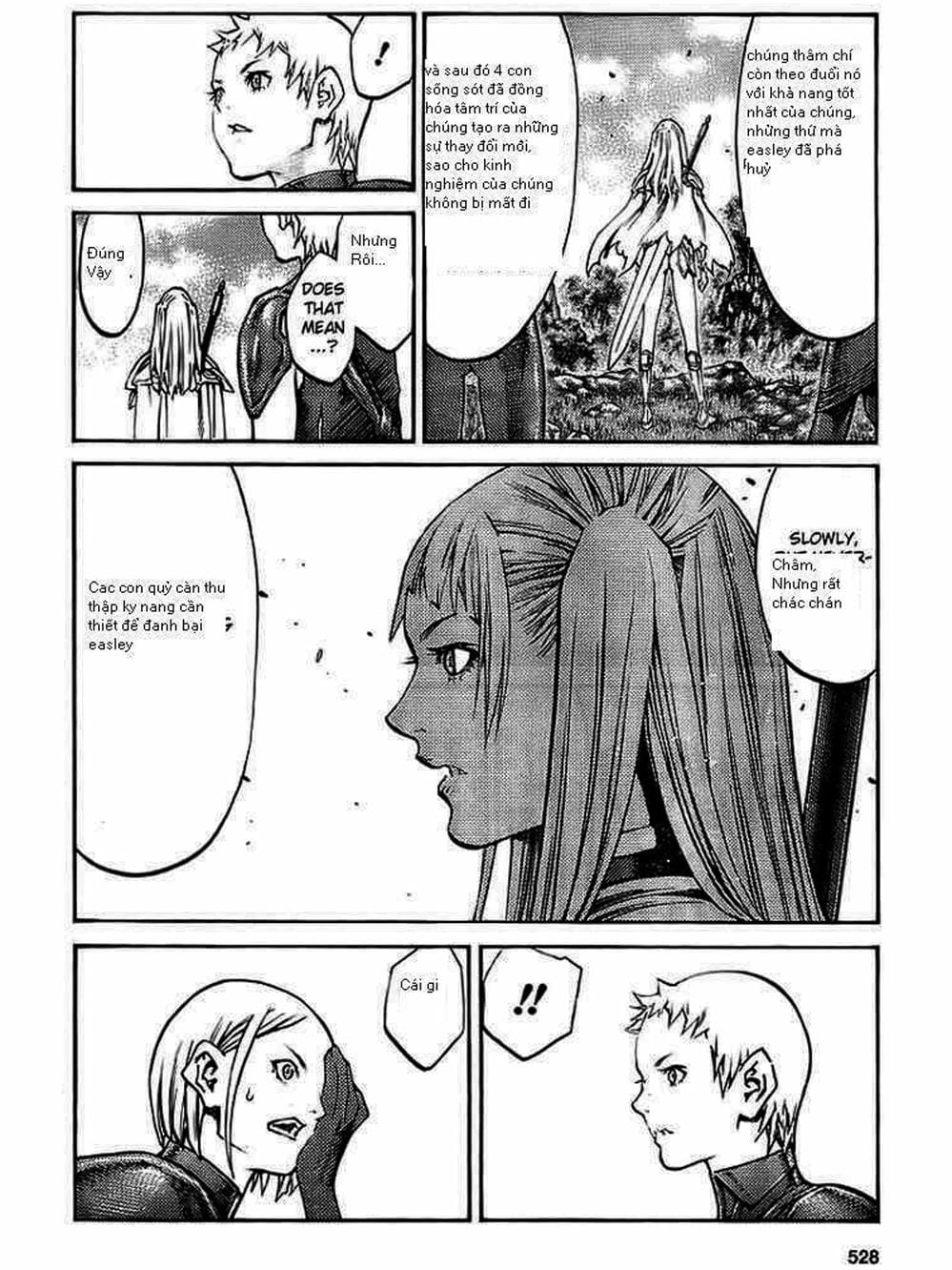 Truyện Tranh Claymore Mắt Bạc trang 4