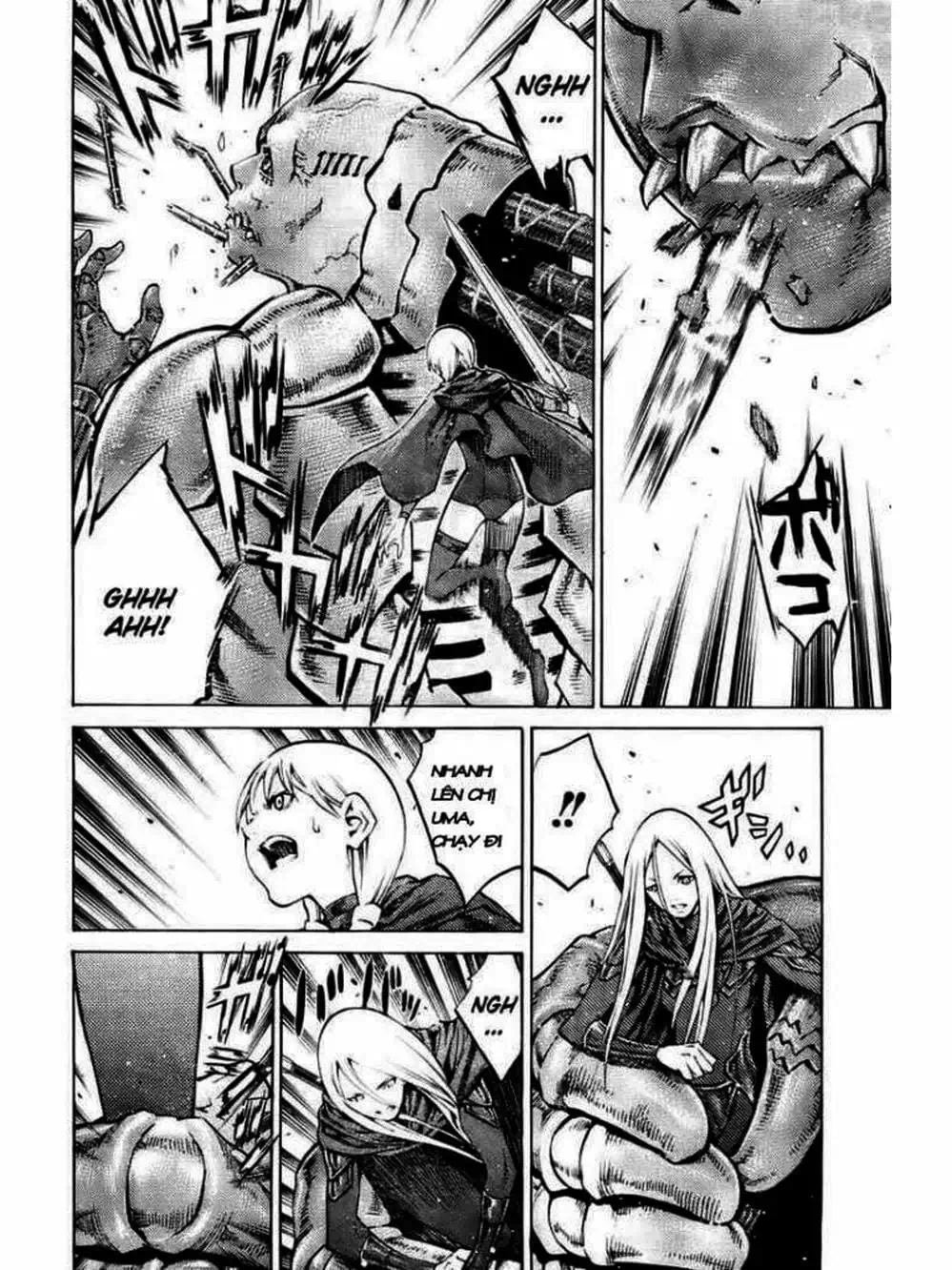 Truyện Tranh Claymore Mắt Bạc trang 4