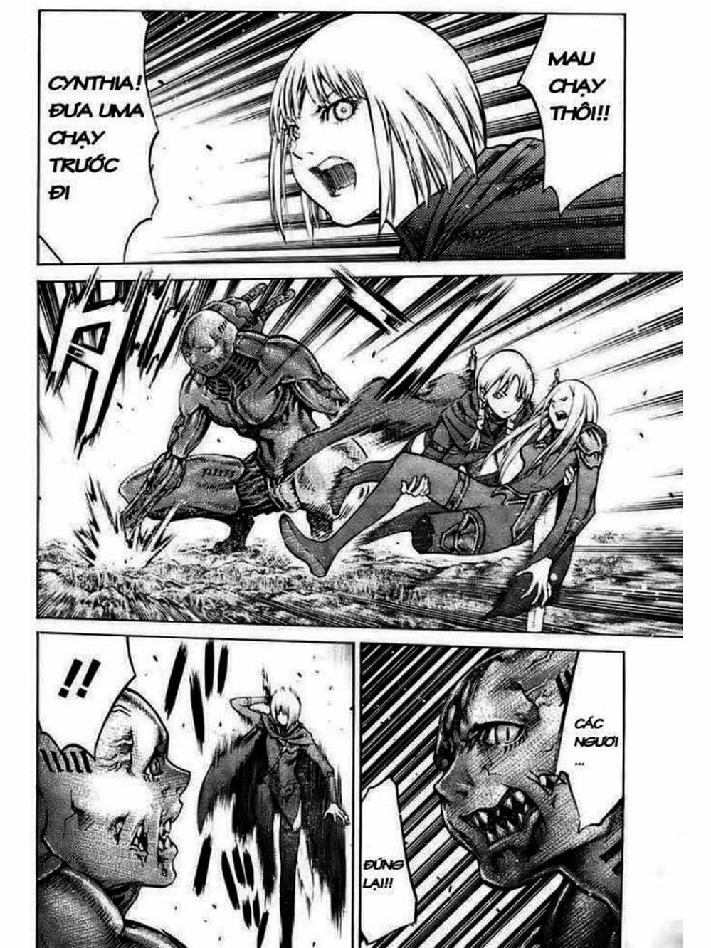 Truyện Tranh Claymore Mắt Bạc trang 4