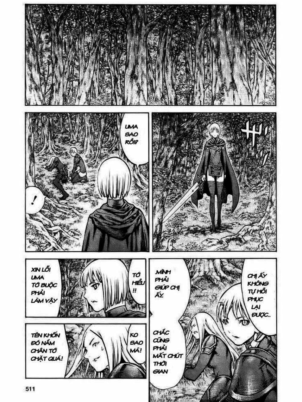 Truyện Tranh Claymore Mắt Bạc trang 4