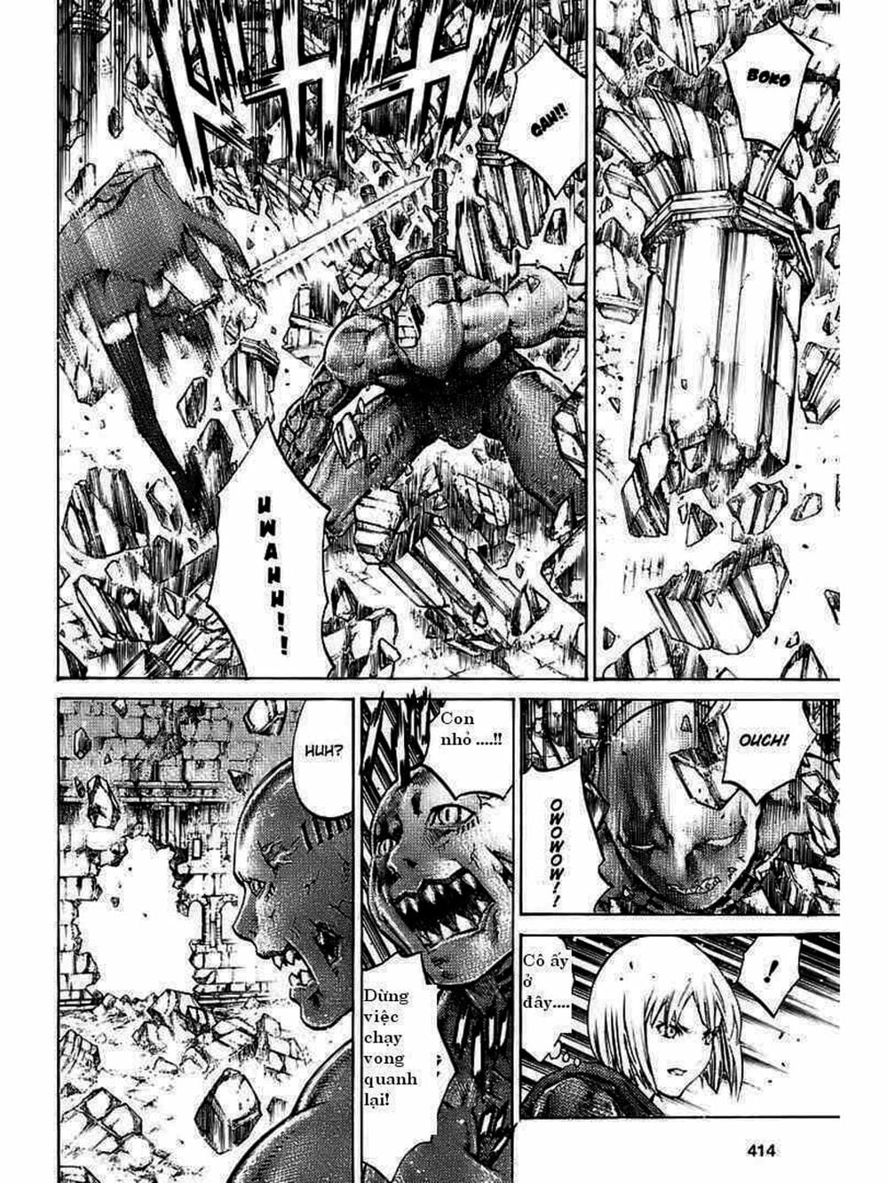Truyện Tranh Claymore Mắt Bạc trang 4